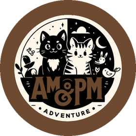問問貓 AM&PM LOGO